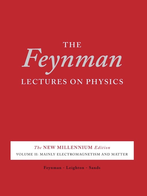 The Feynman Lectures on Physics, Volume 2 for tablets - Toronto